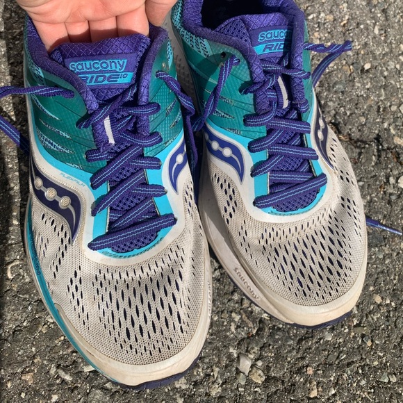 ❗️SALE❗️Saucony // Women’s Ride 10 Runnings Shoes (Flaw) - Picture 6 of 8